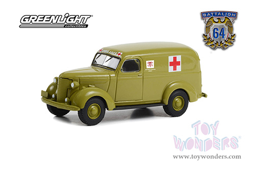 Greenlight - Battalion 64 Series 3 (1/64 scale diecast model car, Asstd.) 61030/48