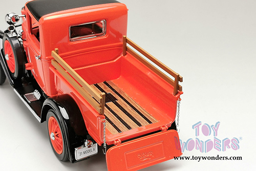 Sun Star - Ford Model A Pick Up (1931, 1/18 scale diecast model car, Pegex Orange) 6116