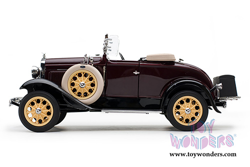 Sun Star Ford Classic - Ford Model A Roadster (1931, 1/18 scale diecast model car, Ford Maroon) 6124M