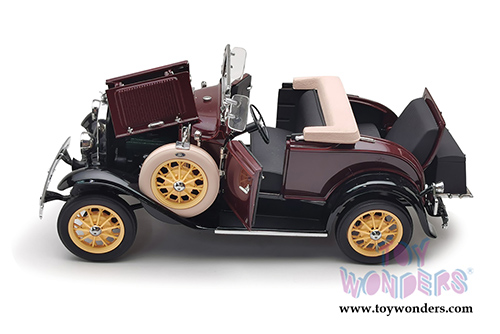 Sun Star Ford Classic - Ford Model A Roadster (1931, 1/18 scale diecast model car, Ford Maroon) 6124M
