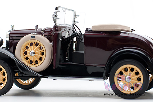 Sun Star Ford Classic - Ford Model A Roadster (1931, 1/18 scale diecast model car, Ford Maroon) 6124M