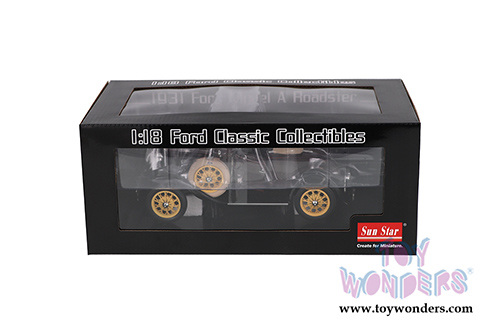 Sun Star Ford Classic - Ford Model A Roadster (1931, 1/18 scale diecast model car, Ford Maroon) 6124M