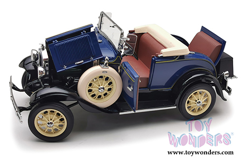 Sun Star Ford Classic - Ford Model A Roadster (1931, 1/18 scale diecast model car, Riviera Blue) 6125BU