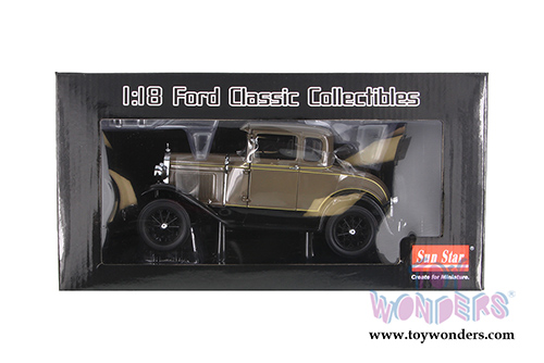 Sun Star - Ford Model A Coupe (1931, 1/18 scale diecast model car, Chicle drab) 6132