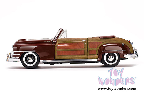 Sun Star USA - Chrysler Town & Country Convertible (1948, 1/18 scale diecast model car, Costa Rica Brown) 6143