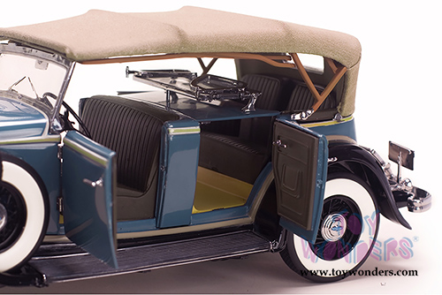 Sun Star Platinum - Ford Lincoln KB Top Up (1932, 1/18 scale diecast model car, Blue) 6161
