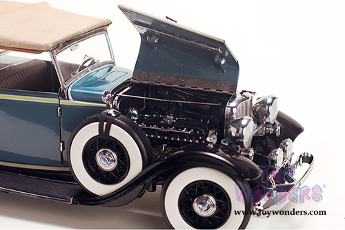 Sun Star Platinum - Ford Lincoln KB Top Up (1932, 1/18 scale diecast model car, Blue) 6161