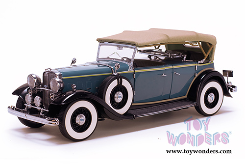 Sun Star Platinum - Ford Lincoln KB Top Up (1932, 1/18 scale diecast model car, Blue) 6161