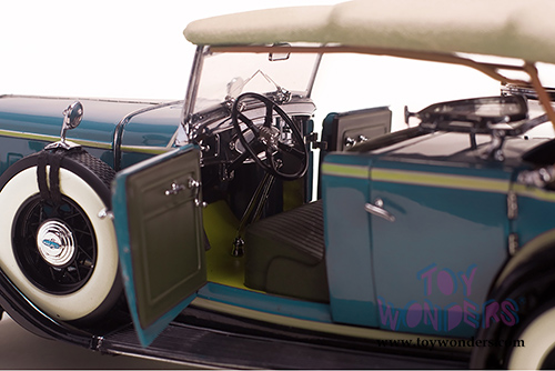 Sun Star Platinum - Ford Lincoln KB Top Up (1932, 1/18 scale diecast model car, Blue) 6161