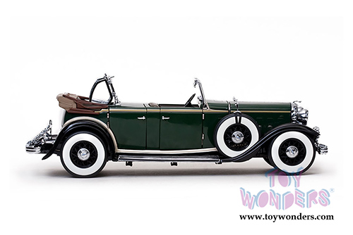 Sun Star Platinum - Lincoln KB Top Down (1932, 1/18 scale diecast model car, Kewanee Green) 6165