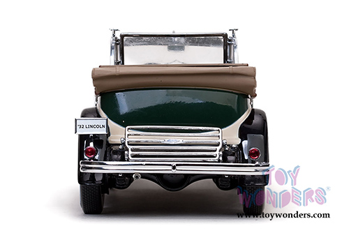 Sun Star Platinum - Lincoln KB Top Down (1932, 1/18 scale diecast model car, Kewanee Green) 6165