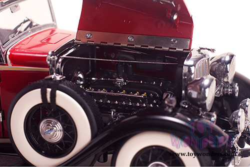 Sun Star Platinum - Ford Lincoln KB Top Down (1932, 1/18 scale diecast model car, Red) 6166