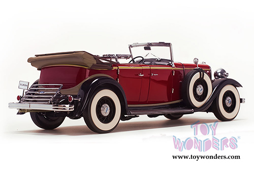 Sun Star Platinum - Ford Lincoln KB Top Down (1932, 1/18 scale diecast model car, Red) 6166