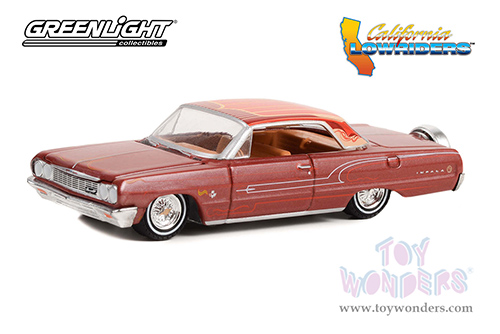 Greenlight - California Lowriders Series 2 (1/64 scale diecast model car, Asstd.) 63030/48