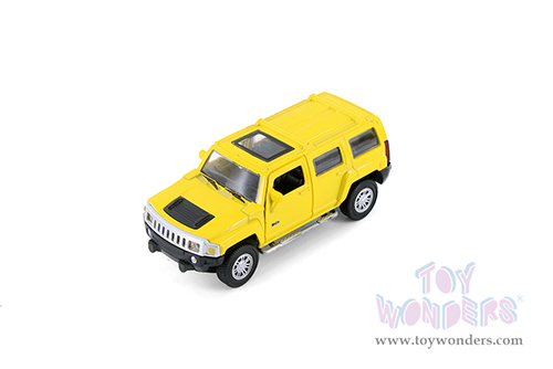 Showcasts® Collectibles - Hummer H3 (1/43 scale diecast model car, Asstd.) 67401D MAP: $6.49