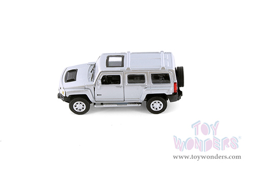 Showcasts® Collectibles - Hummer H3 3-Pack (1/43 scale diecast model car, Asstd.) 67401W/24 MAP: $14.99
