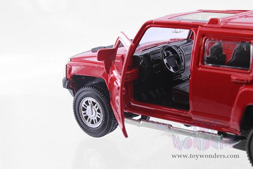 Showcasts® Collectibles - Hummer H3 3-Pack (1/43 scale diecast model car, Asstd.) 67401W/24 MAP: $14.99