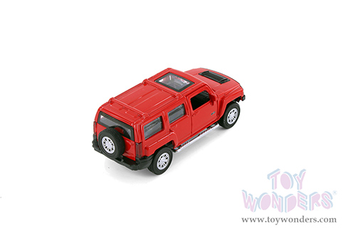 Showcasts® Collectibles - Hummer H3 3-Pack (1/43 scale diecast model car, Asstd.) 67401W/24 MAP: $14.99