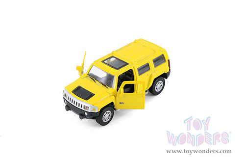 Showcasts® Collectibles - Hummer H3 3-Pack (1/43 scale diecast model car, Asstd.) 67401W/24 MAP: $14.99