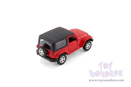 Showcasts® Collectibles - Jeep® Wrangler (1/43 scale diecast model car, Asstd.) 67425D MAP: $6.49