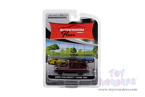 Greenlight - Showroom Floor Series 1 | Chevrolet&reg; Tahoe RST (2022, 1/64 scale diecast model car, Auburn Metallic) 68010B/48
