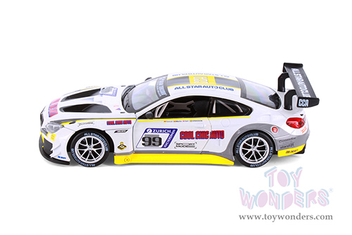 Showcasts® Collectibles - BMW M6 GT3 MCC #99 and MCC #1 (1/24 scale diecast model car, Asstd.) 68178D MAP: $19.99