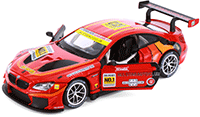 Show product details for Showcasts® Collectibles - BMW M6 GT3 MCC #99 and MCC #1 (1/24 scale diecast model car, Asstd.) 68178D MAP: $19.99
