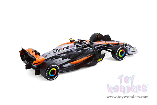 Showcasts® Collectibles - McLaren MCL60 F1 #81 Oscar Piastri & #4 Lando Norris "Grand Prix" (2023) Assorted (1/24 scale diecast model car, Asstd.) 68210/11D MAP: $19.99