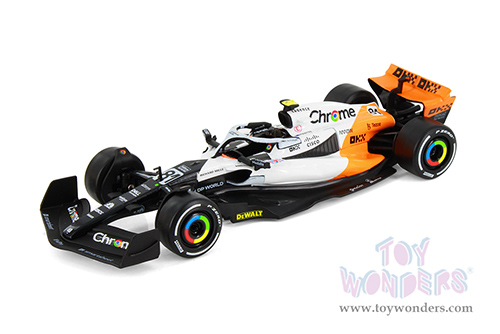 Showcasts® Collectibles - McLaren MCL60 F1 #81 Oscar Piastri & #4 Lando Norris "Grand Prix" (2023) Assorted (1/24 scale diecast model car, Asstd.) 68210/11D MAP: $19.99