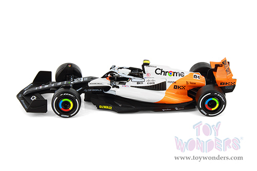 Showcasts® Collectibles - McLaren MCL60 F1 #81 Oscar Piastri & #4 Lando Norris "Grand Prix" (2023) Assorted (1/24 scale diecast model car, Asstd.) 68210/11D MAP: $19.99