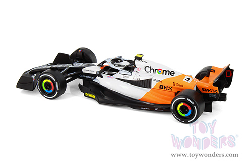Showcasts® Collectibles - McLaren MCL60 F1 #81 Oscar Piastri & #4 Lando Norris "Monaco GP" (2023) (1/24 scale diecast model car, Asstd.) 68210D MAP: $19.99