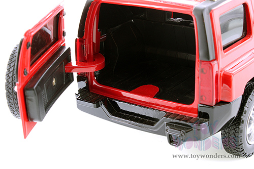 Showcasts® Collectibles - Hummer H3 (1/24 scale diecast model car, Red) 68240R MAP: $19.99