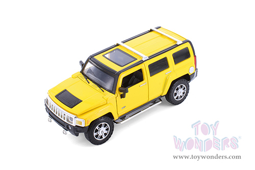 Showcasts® Collectibles - Hummer H3 (1/24 scale diecast model car, Yellow) 68240YL MAP: $22.99