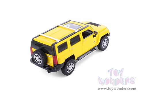 Showcasts® Collectibles - Hummer H3 (1/24 scale diecast model car, Yellow) 68240YL MAP: $22.99