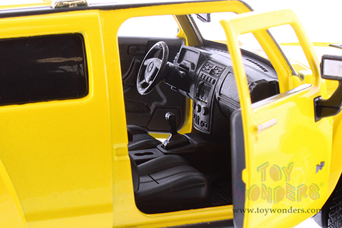 Showcasts® Collectibles - Hummer H3 (1/24 scale diecast model car, Yellow) 68240YL MAP: $22.99