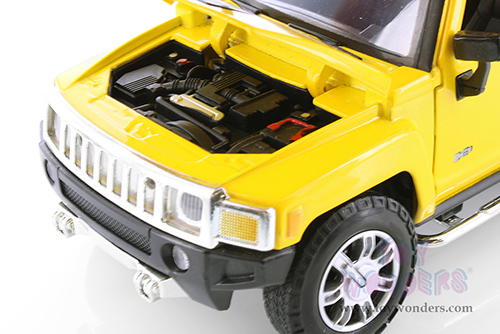 Showcasts® Collectibles - Hummer H3 (1/24 scale diecast model car, Yellow) 68240YL MAP: $22.99