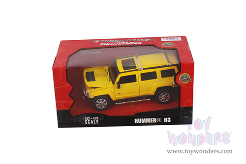 Showcasts® Collectibles - Hummer H3 (1/24 scale diecast model car, Yellow) 68240YL MAP: $22.99