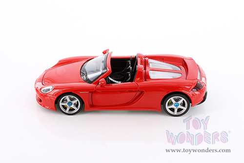 Showcasts® Collectibles - Porsche Carrera GT (1/24 scale diecast model car, Red) 68242R MAP: $22.99