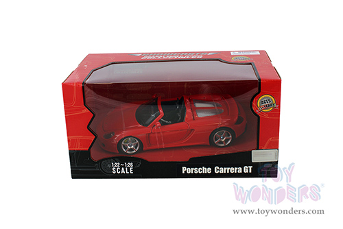 Showcasts® Collectibles - Porsche Carrera GT (1/24 scale diecast model car, Red) 68242R MAP: $22.99
