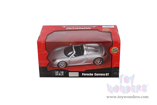 Showcasts® Collectibles - Porsche Carrera GT (1/24 scale diecast model car, Silver) 68242SV MAP: $22.99