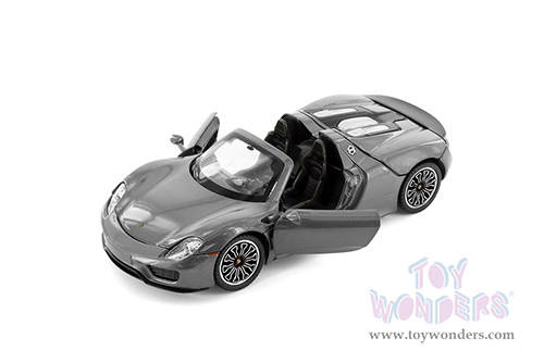 Showcasts® Collectibles - Porsche 918 Spyder (1/24 scale diecast model car, Asstd.) 68243D MAP: $19.99