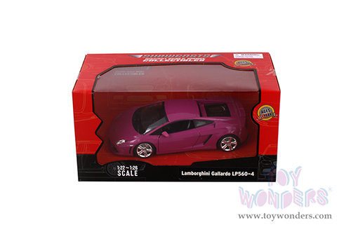 Showcasts® Collectibles - Lamborghini Gallardo LP 560-4 Hardtop (1/24 scale diecast model car, Purple) 68253PR MAP: $22.99