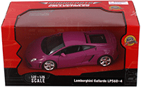 Showcasts® Collectibles - Lamborghini Gallardo LP 560-4 Hardtop (1/24 scale diecast model car, Purple) 68253PR MAP: $22.99