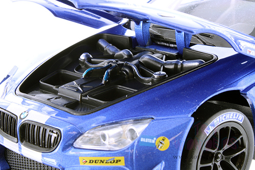 Showcasts® Collectibles - BMW M6 GT3 #101 (1/24 scale diecast model car, Blue) 68255BU MAP: $22.99