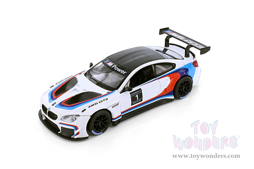 Showcasts® Collectibles - BMW M6 GT3 #1 (1/24 scale diecast model car, White) 68255W MAP: $22.99