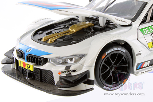 Showcasts® Collectibles - BMW M4 DTM (1/24 scale diecast model car, White) 68256W MAP: $22.99