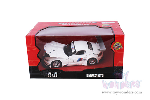 Showcasts® Collectibles - BMW Z4 GT3 (1/24 scale diecast model car, White) 68260W MAP: $22.99