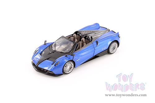 Showcasts® Collectibles - Pagani Huayra Roadster (1/24 scale diecast model car, Asstd.) 68264/2D MAP: $19.99