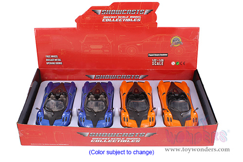 Showcasts® Collectibles - Pagani Huayra Roadster (1/24 scale diecast model car, Asstd.) 68264/2D MAP: $19.99