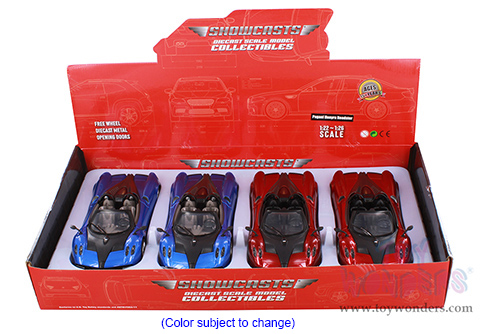 Showcasts® Collectibles - Pagani Huayra Roadster (1/24 scale diecast model car, Asstd.) 68264D MAP: $19.99